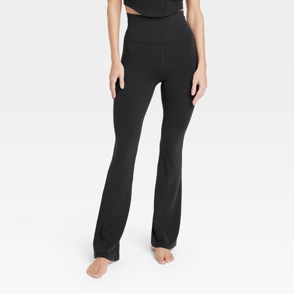 All in Motion Charcoal Flare Pants